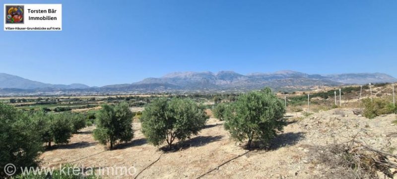Kamilari Traumhaftes Grundstück mit 360° Panoramablick auf das lybische Meer und den höchsten Berg Kretas, den Psiloritis Grundstück